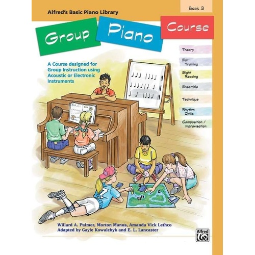 Alfred's Basic Group Piano Course Book 3