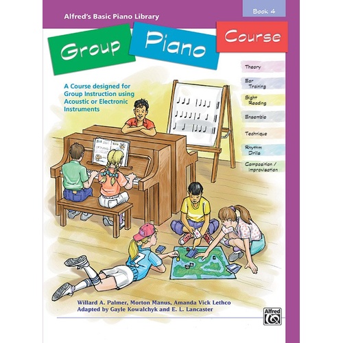 Alfred's Basic Group Piano Course Book 4