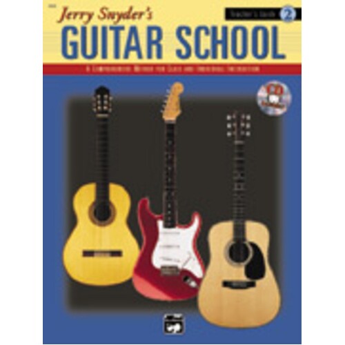 Jerry Snyders Guitar School Teachers Guide 2/CD Book