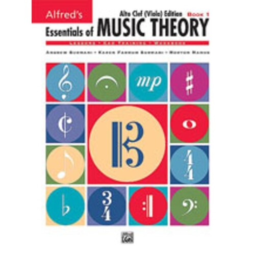 Essentials Of Music Theory Book 1 Viola Book