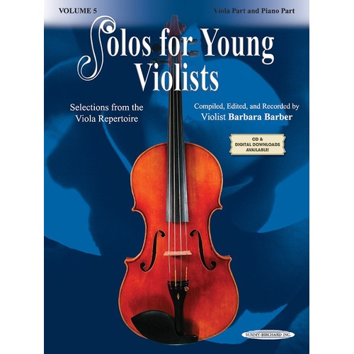 Solos for Young Violists Vol 5 Viola and Piano