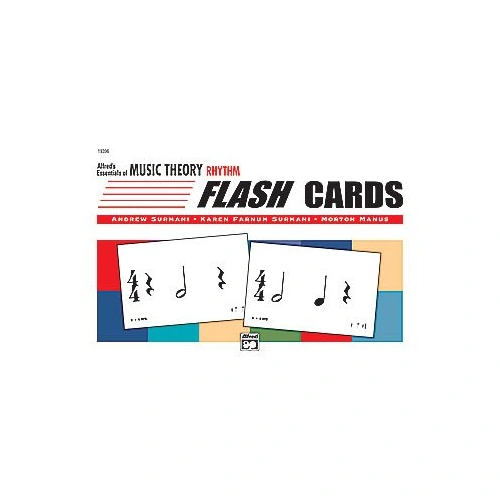 Essentials of Music Theory Rhythm Flash Cards - 48 Cards, 96 Patterns, Progressive Sets