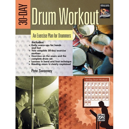 30 Day Drum Workout Book