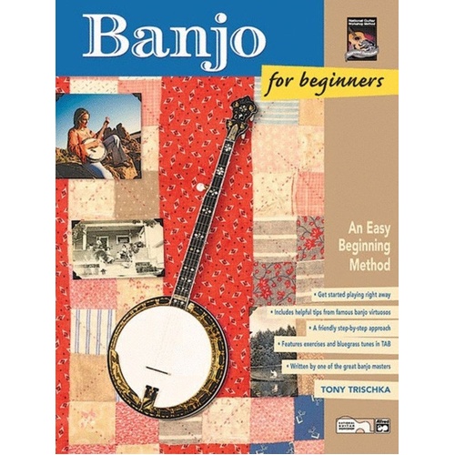 Banjo for Beginners Book with CD by Alfred Music