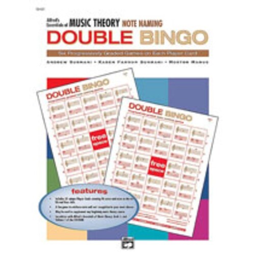 Essentials Of Music Theory Note Naming Dbl Bingo Book