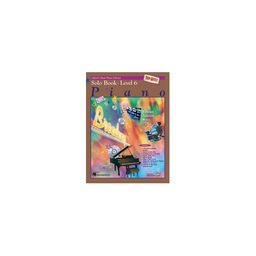 Alfred's Basic Piano Library Top Hits Solo Level 6
