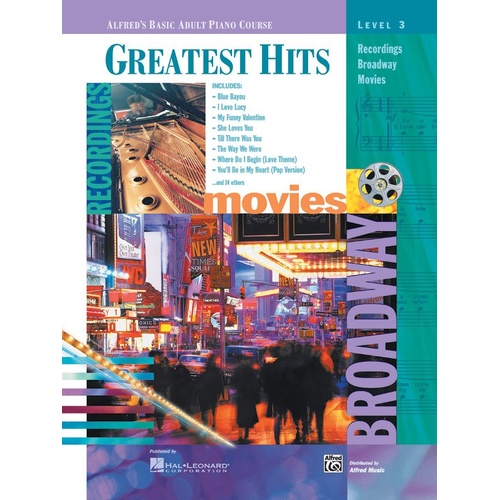 Alfred's Basic Adult Piano Course Greatest Hits Book 3