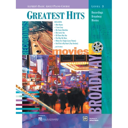 Alfred's Basic Adult Piano Course Greatest Hits Book 3