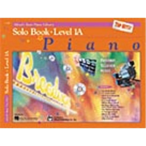 Alfred's Basic Piano Library Top Hits Solo Level 1A Book with CD
