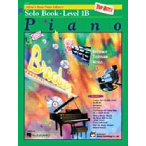 Alfred's Basic Piano Top Hits Solo Level 1B Midi Book