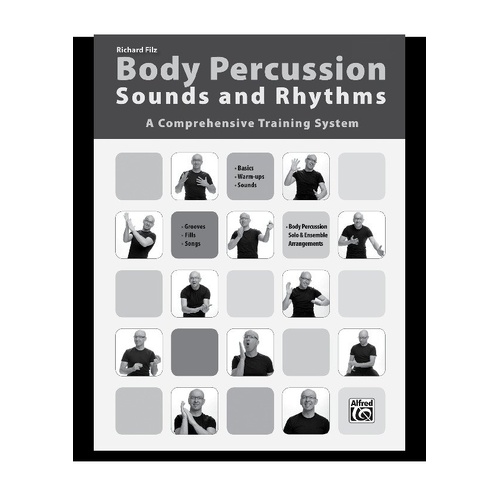 Body Percussion: Sounds and Rhythms BK/DVD by Richard Filz