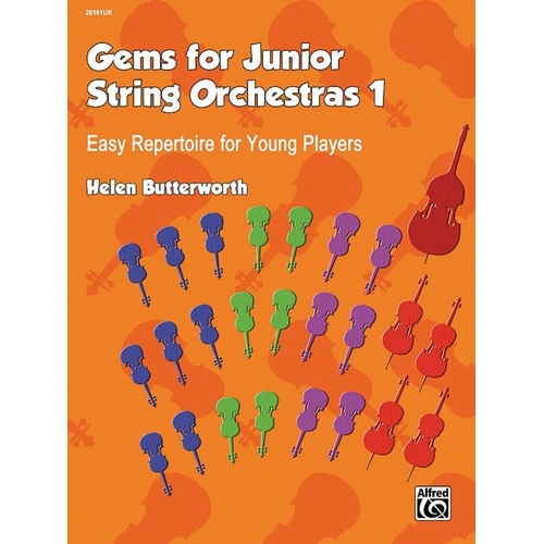 Gems for Junior String Orchestras 1 Score and Parts by Helen Butterworth