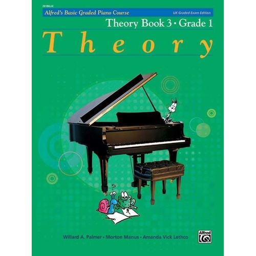 Alfred's Basic Graded Piano Course Theory Book 3