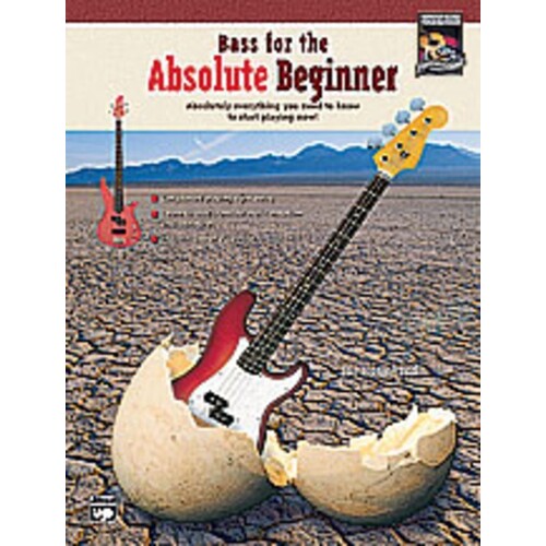 Bass For The Absolute Beginner Book Only Book
