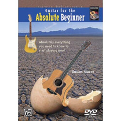 Guitar For The Absolute Beginner DVD Book