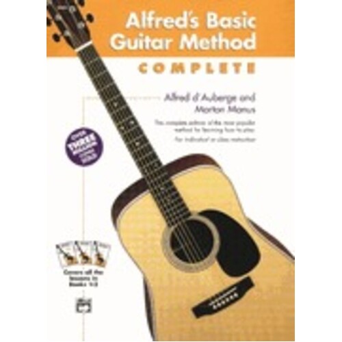 Alfreds Basic Guitar Method Complete Book