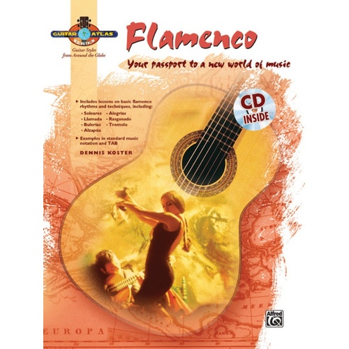 Guitar Atlas Flamenco Book/CD Book