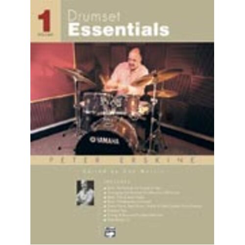 Drumset Essentials Book 1 Book/CD Book