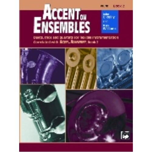 Accent On Ensembles Book 2 B Flat Trumpet/Bar Tc Book
