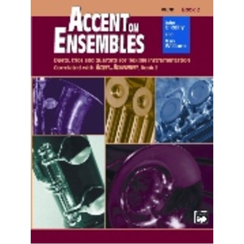 Accent on Ensembles Book 2 Trombone/Baritone B.C.