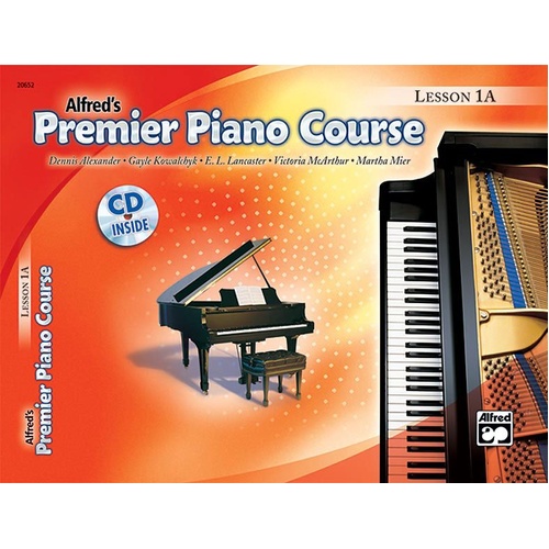 Premier Piano Course Lesson 1A Book/CD