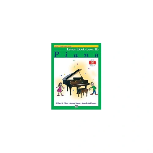 Alfred's Basic Piano Library Lesson Book 1B with CD