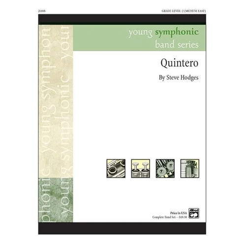 Quintero CB2 SC/PTS by Steve Hodges for Band - Young Symphonic, Alfred Music, 270 Pages