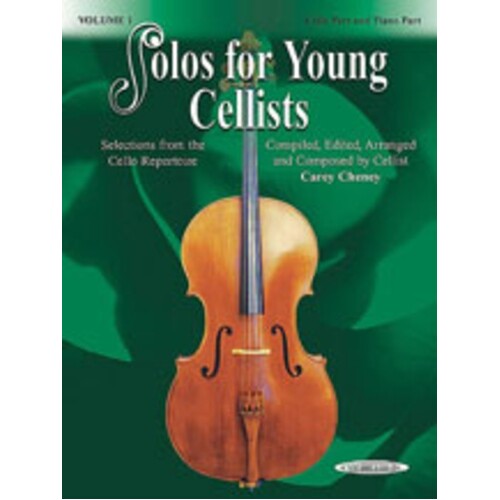 Solos For Young Cellists Vol 1 Vc Piano (Softcover Book)