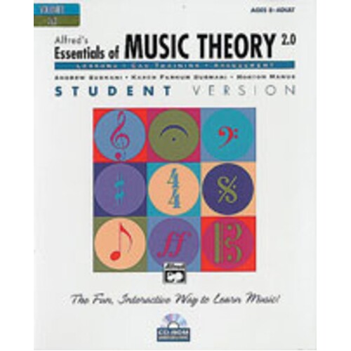 Essentials Of Music Theory CDr Student Book 2-3 V2 Book
