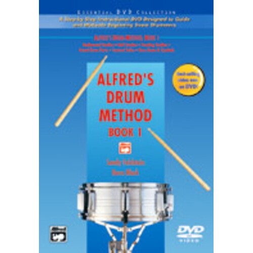 Alfreds Drum Method Book 1 DVD Book