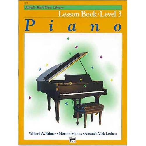 Alfred's Basic Piano Lesson Level 3 (Softcover Book)