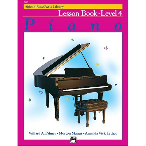 Alfred's Basic Piano Library Lesson Book Level 4