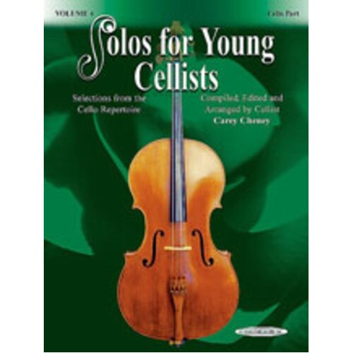 Solos For Young Cellists Vol 4 Cello/Piano (Softcover Book)