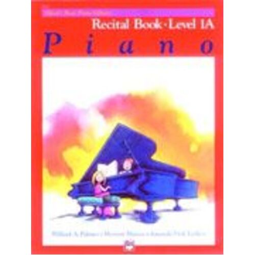 Alfred's Basic Piano Recital Level 1A (Softcover Book)