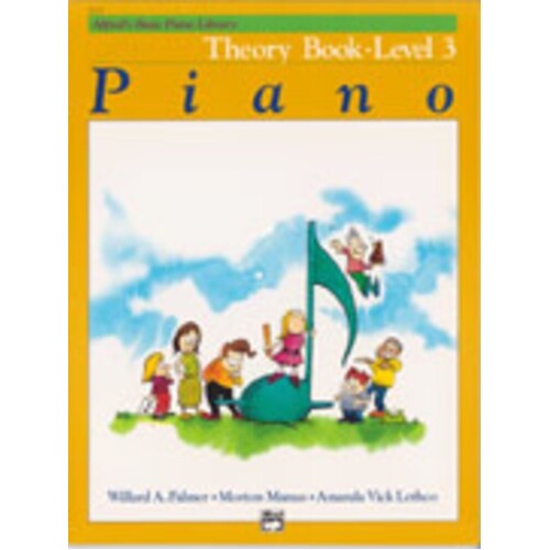 Alfred's Basic Piano Theory Level 3 (Softcover Book)