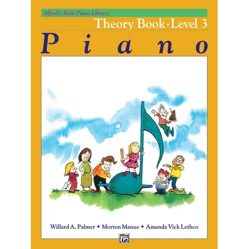 Alfred's Basic Piano Library Theory Book Level 3