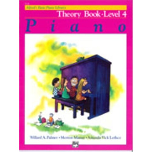Alfred's Basic Piano Theory Level 4 (Softcover Book)