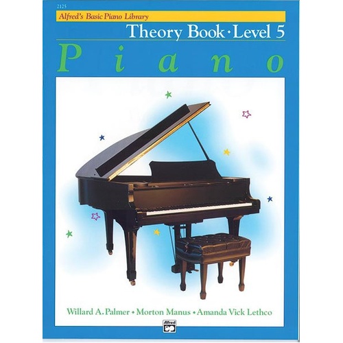 Alfred's Basic Piano Library Theory Book Level 5