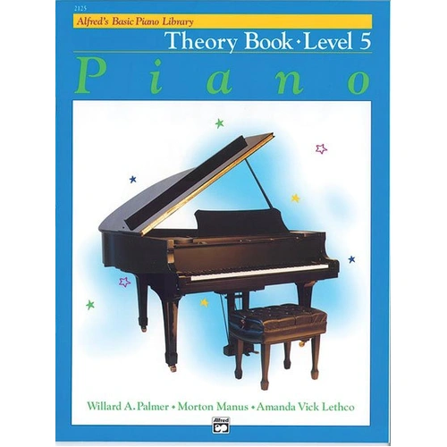 Alfred's Basic Piano Library Theory Book Level 5