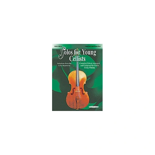 Solos for Young Cellists Volume 6 for Cello and Piano