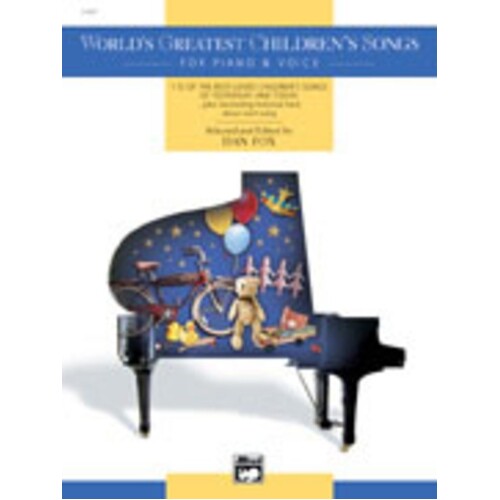 Worlds Greatest Childrens Songs Easy Arr Fox