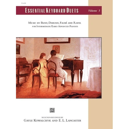 Essential Keyboard Duets Volume 3 for Piano - Intermediate to Early Advanced Repertoire