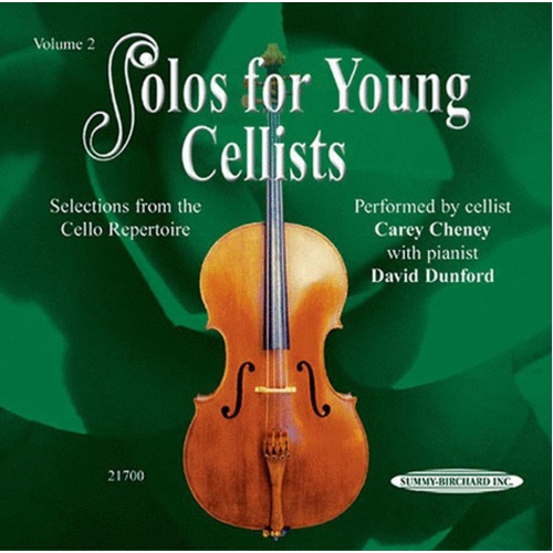 Solos For Young Cellists Vol 2 Cd
