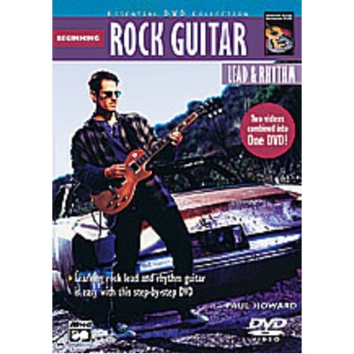 Beginning Rock Guitar Lead And Rhythm DVD Book