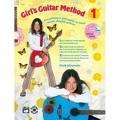 Girls Guitar Method Book 1 Book/ECD (Softcover Book/CD)