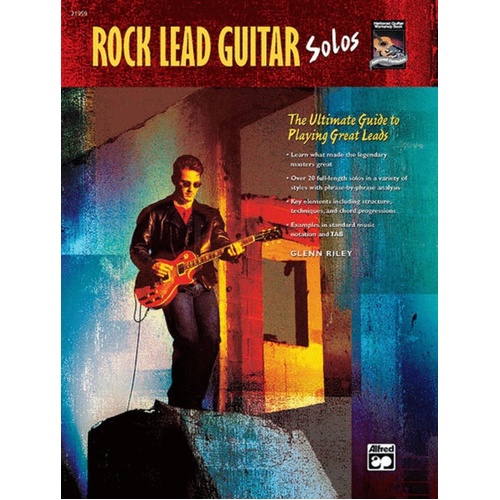 Rock Lead Guitar Solos Book/CD Book