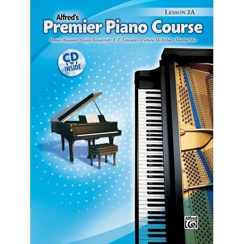 Premier Piano Course Lesson 2A Book with CD