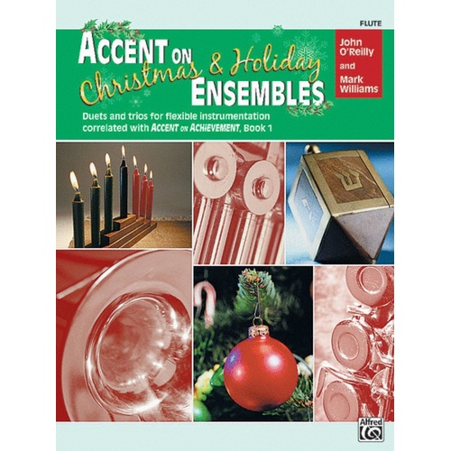 Accent On Christmas Ensembles Flute Book