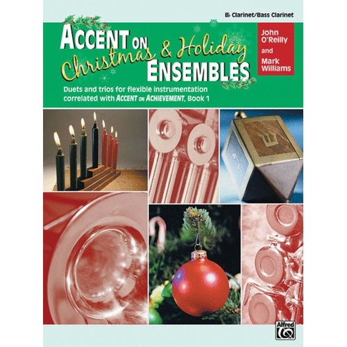 Accent On Christmas Ensembles Clarinet Book