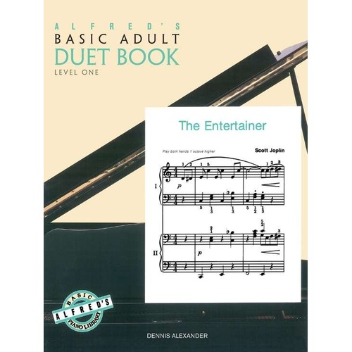 Alfred's Basic Adult Piano Course Duet Book 1